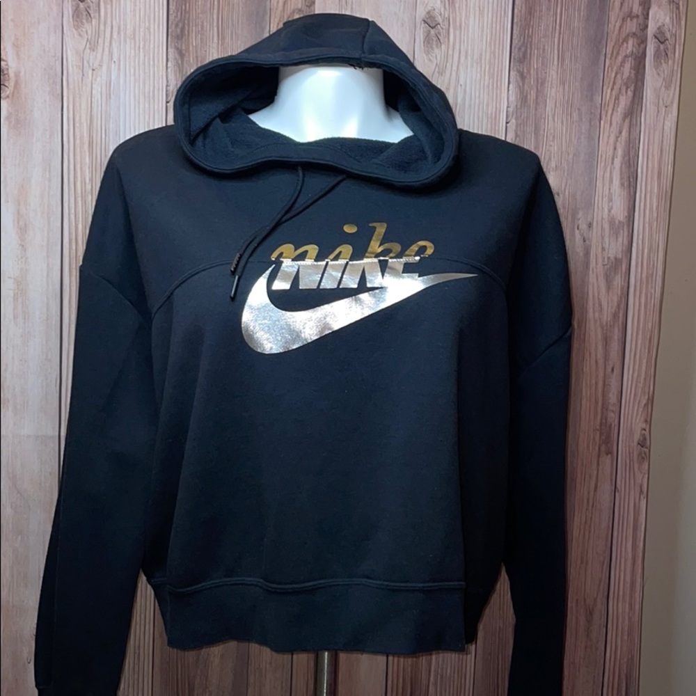 NIKE crop hoodie